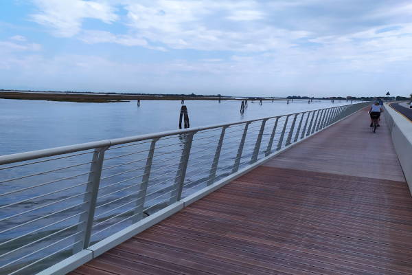 Bike Path on the Lagoon - B&B Marelaguna Cavallino Treporti VE