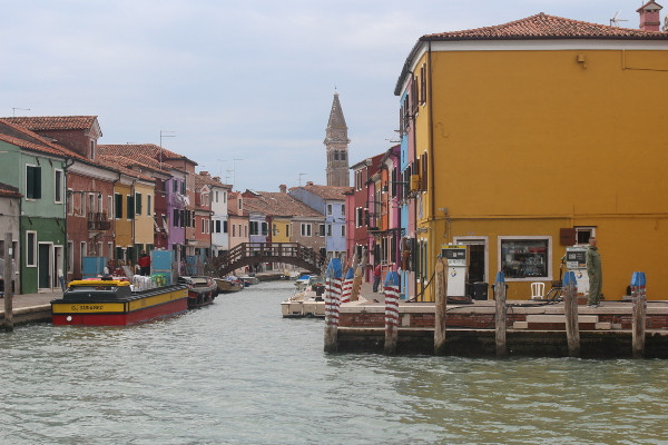 Kanal in Burano - B&B Marelaguna Cavallino Treporti VE