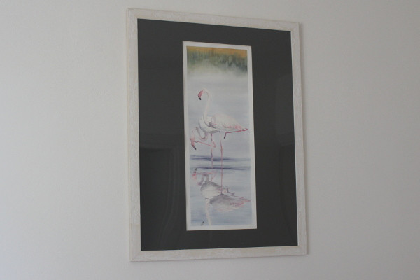 Fenicotteri Room Painting - B&B Marelaguna Cavallino Treporti VE